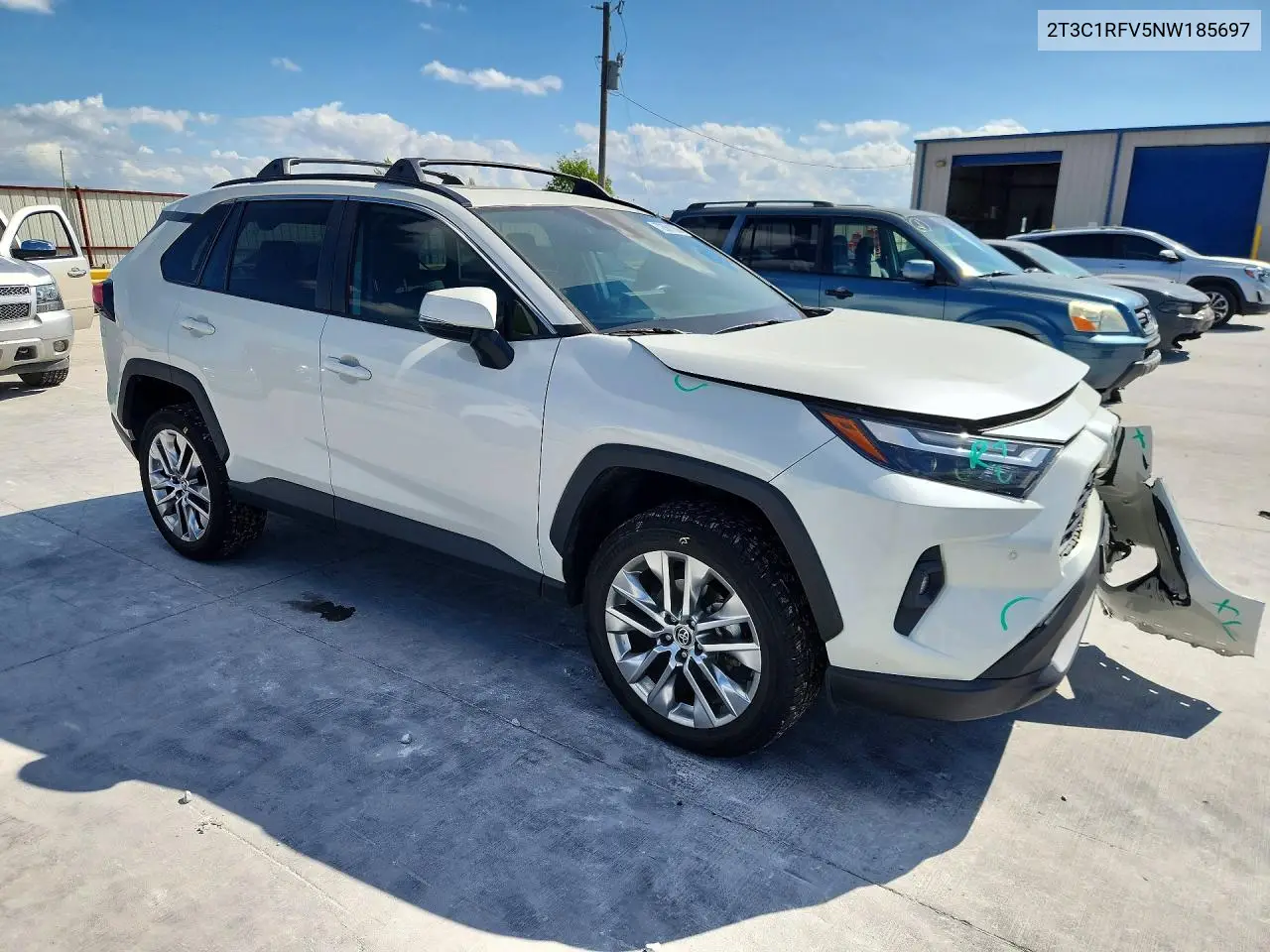 2022 TOYOTA RAV 4 VIN 2T3C1RFV5NW185697 — фото 4