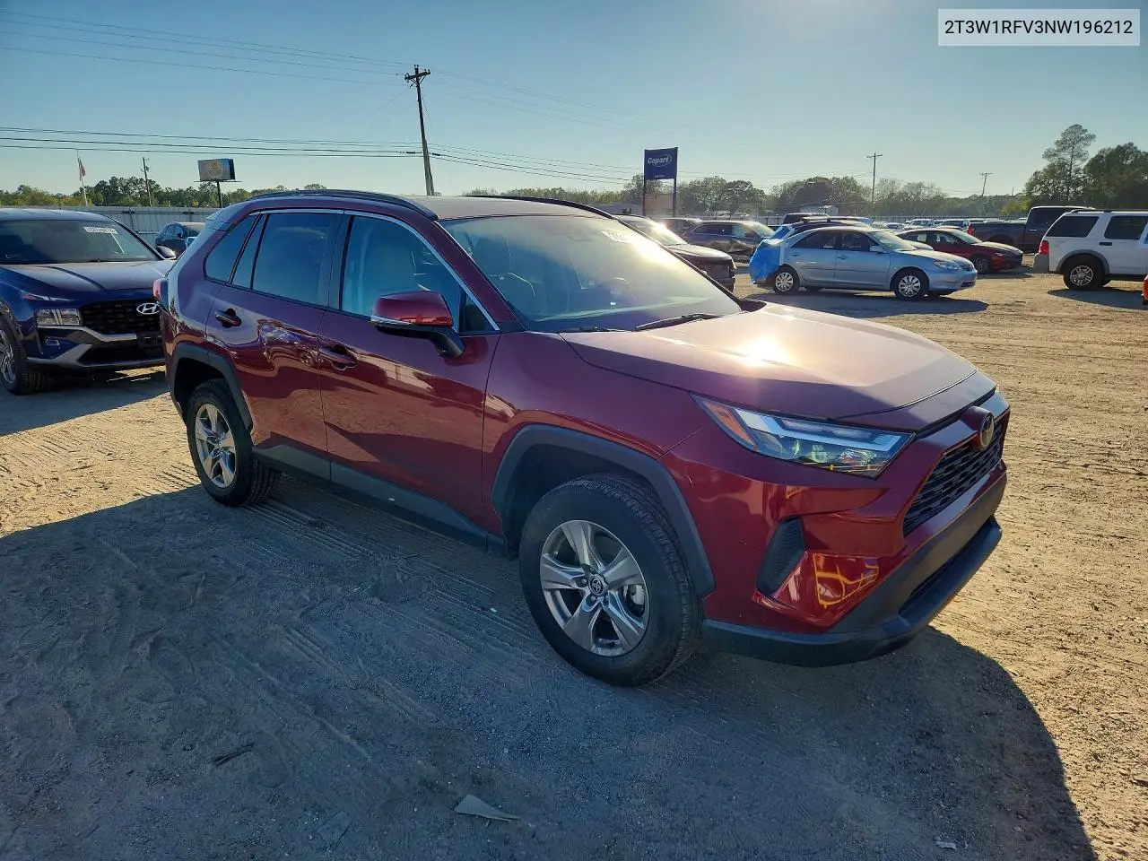 2022 TOYOTA RAV 4 VIN 2T3W1RFV3NW196212 — фото 4