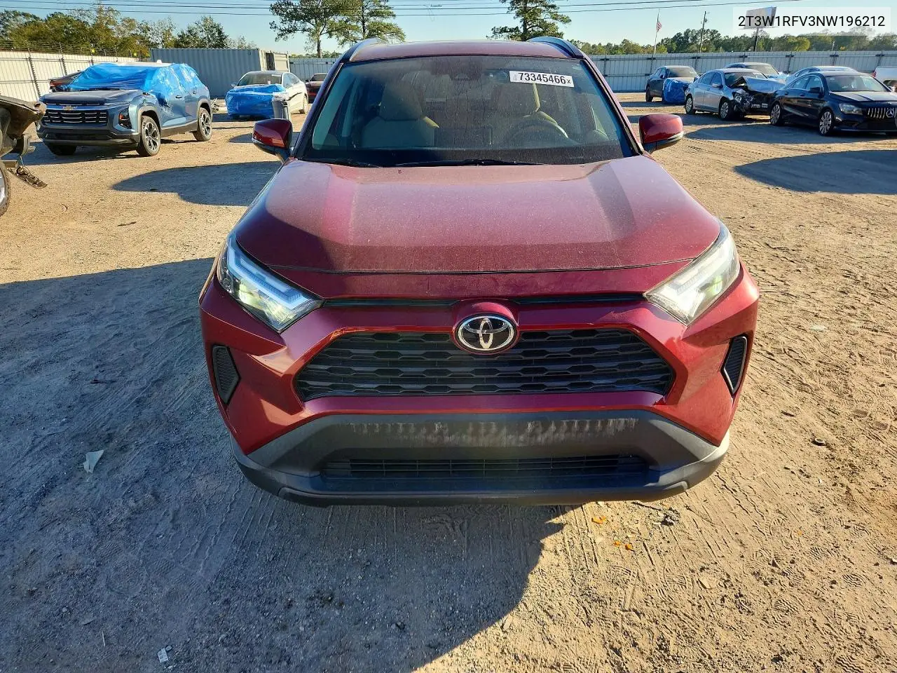 2022 TOYOTA RAV 4 VIN 2T3W1RFV3NW196212 — фото 5