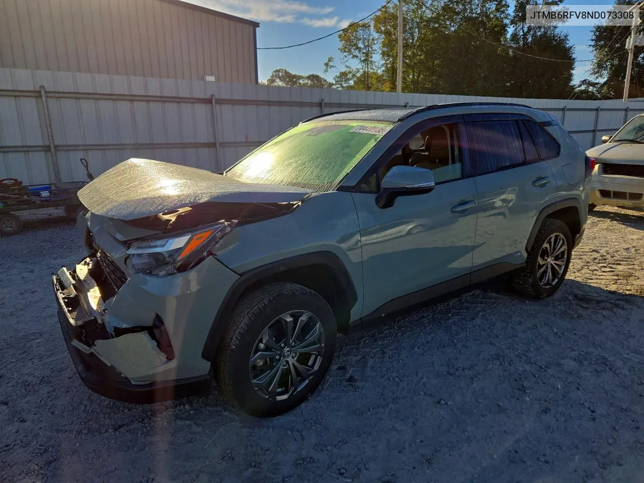 TOYOTA RAV 4 2022, VIN JTMB6RFV8ND073308