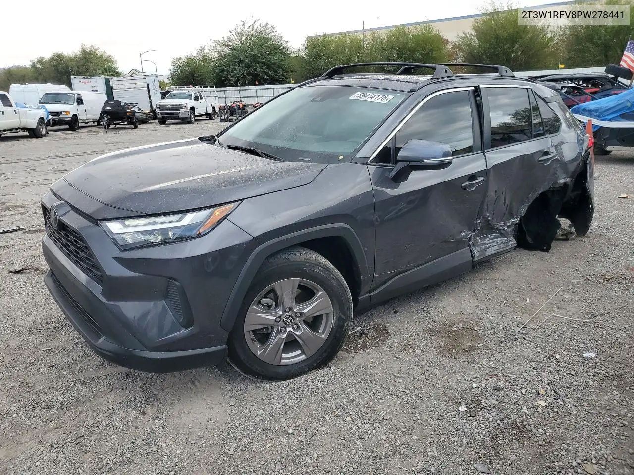 TOYOTA RAV 4 2023, VIN 2T3W1RFV8PW278441