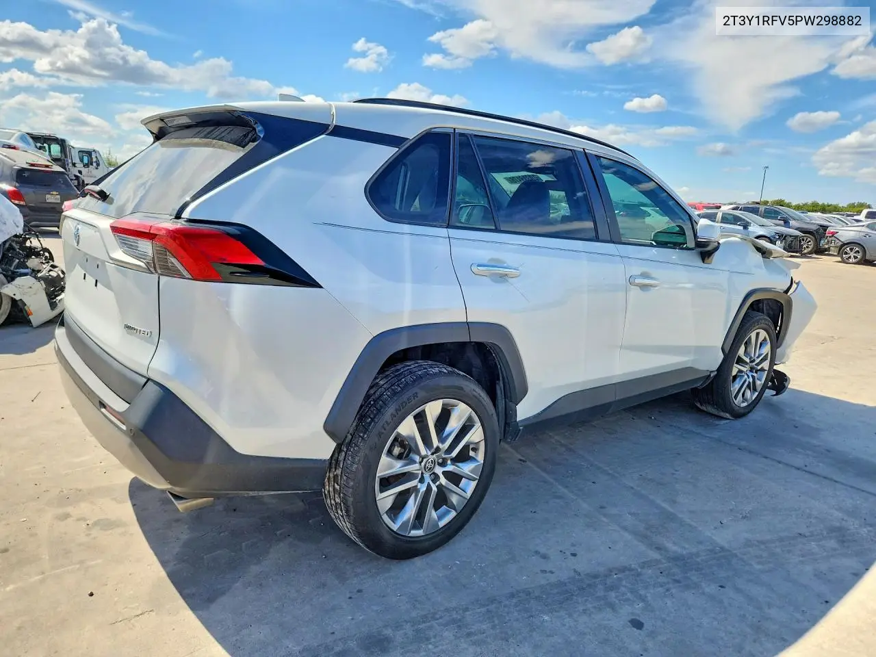 2023 TOYOTA RAV 4 VIN 2T3Y1RFV5PW298882 — фото 3