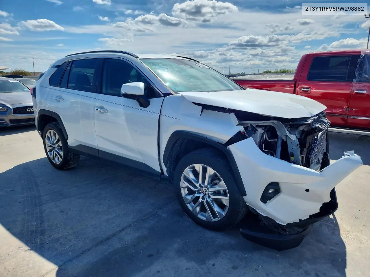 2023 TOYOTA RAV 4 VIN 2T3Y1RFV5PW298882 — фото 4