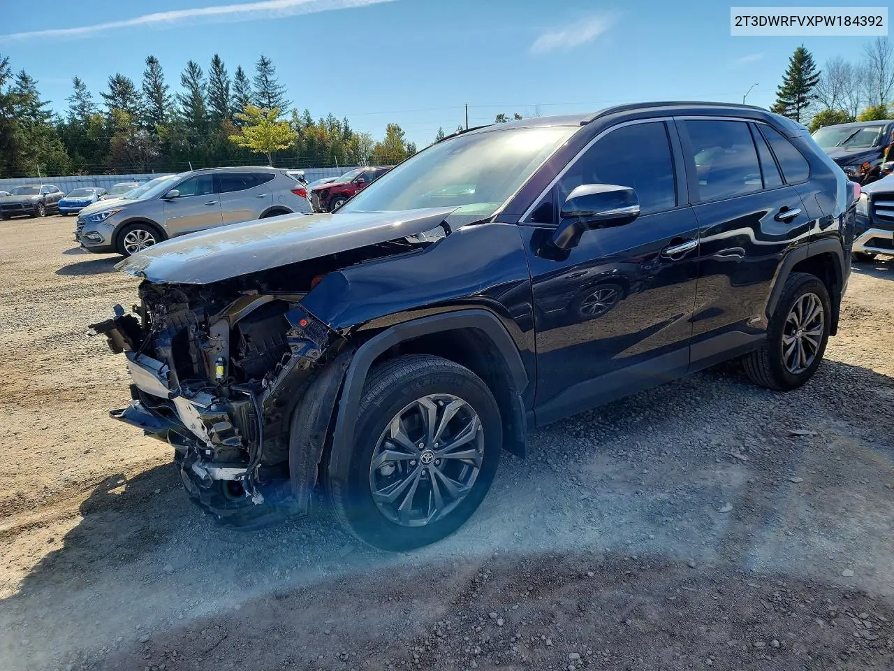 TOYOTA RAV 4 2023, VIN 2T3DWRFVXPW184392