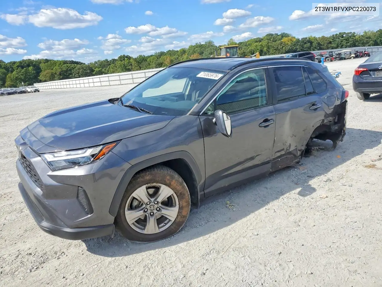 TOYOTA RAV 4 2023, VIN 2T3W1RFVXPC220073