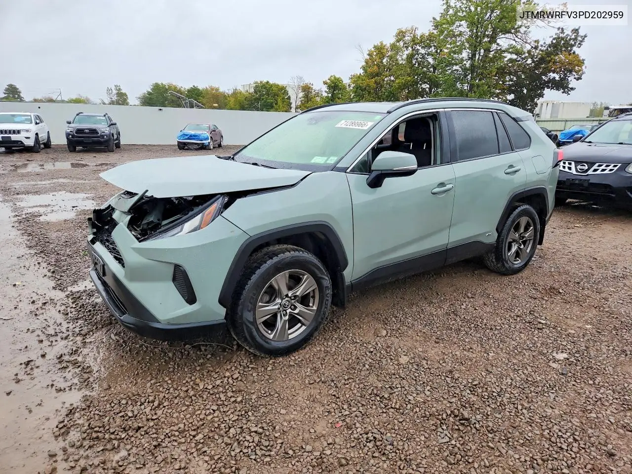 TOYOTA RAV 4 2023, VIN JTMRWRFV3PD202959