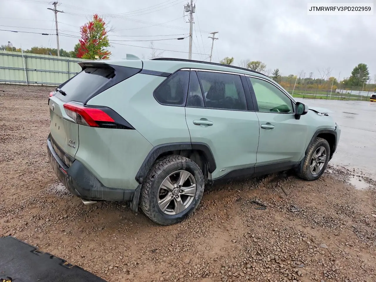 2023 TOYOTA RAV 4 VIN JTMRWRFV3PD202959 — фото 3