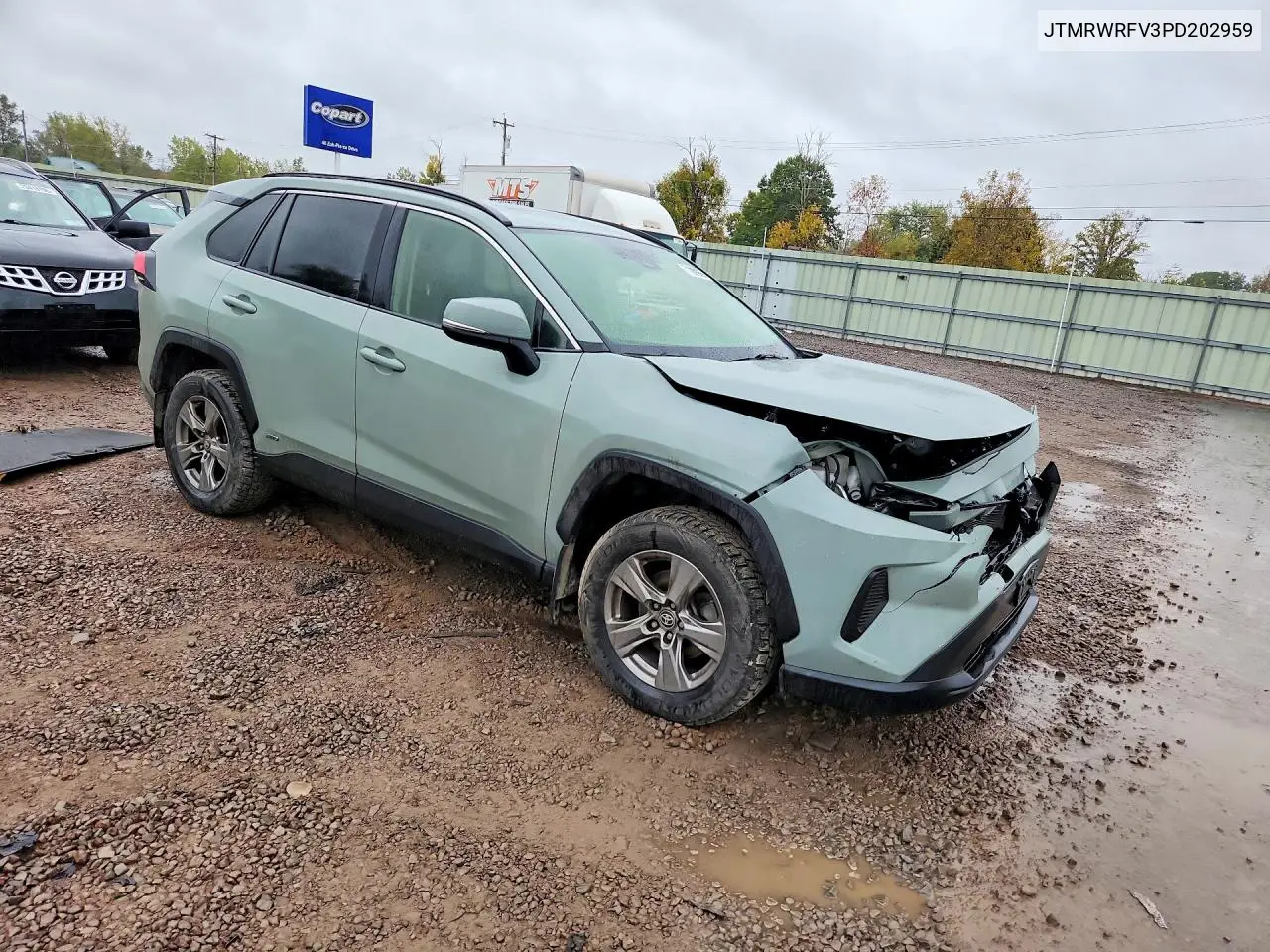 2023 TOYOTA RAV 4 VIN JTMRWRFV3PD202959 — фото 4
