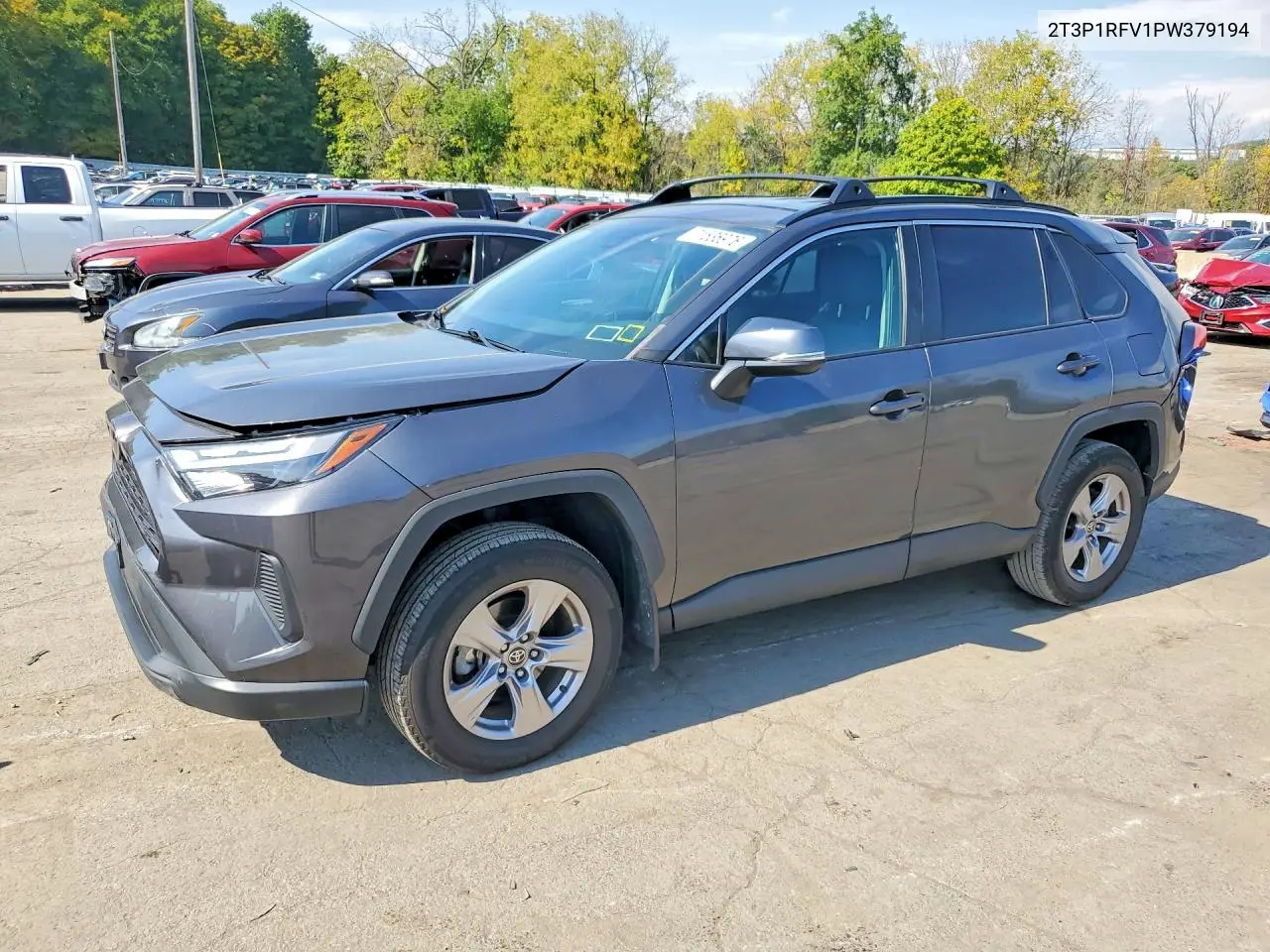 TOYOTA RAV 4 2023, VIN 2T3P1RFV1PW379194