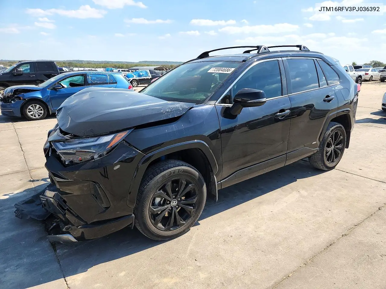 TOYOTA RAV 4 2023, VIN JTM16RFV3PJ036392