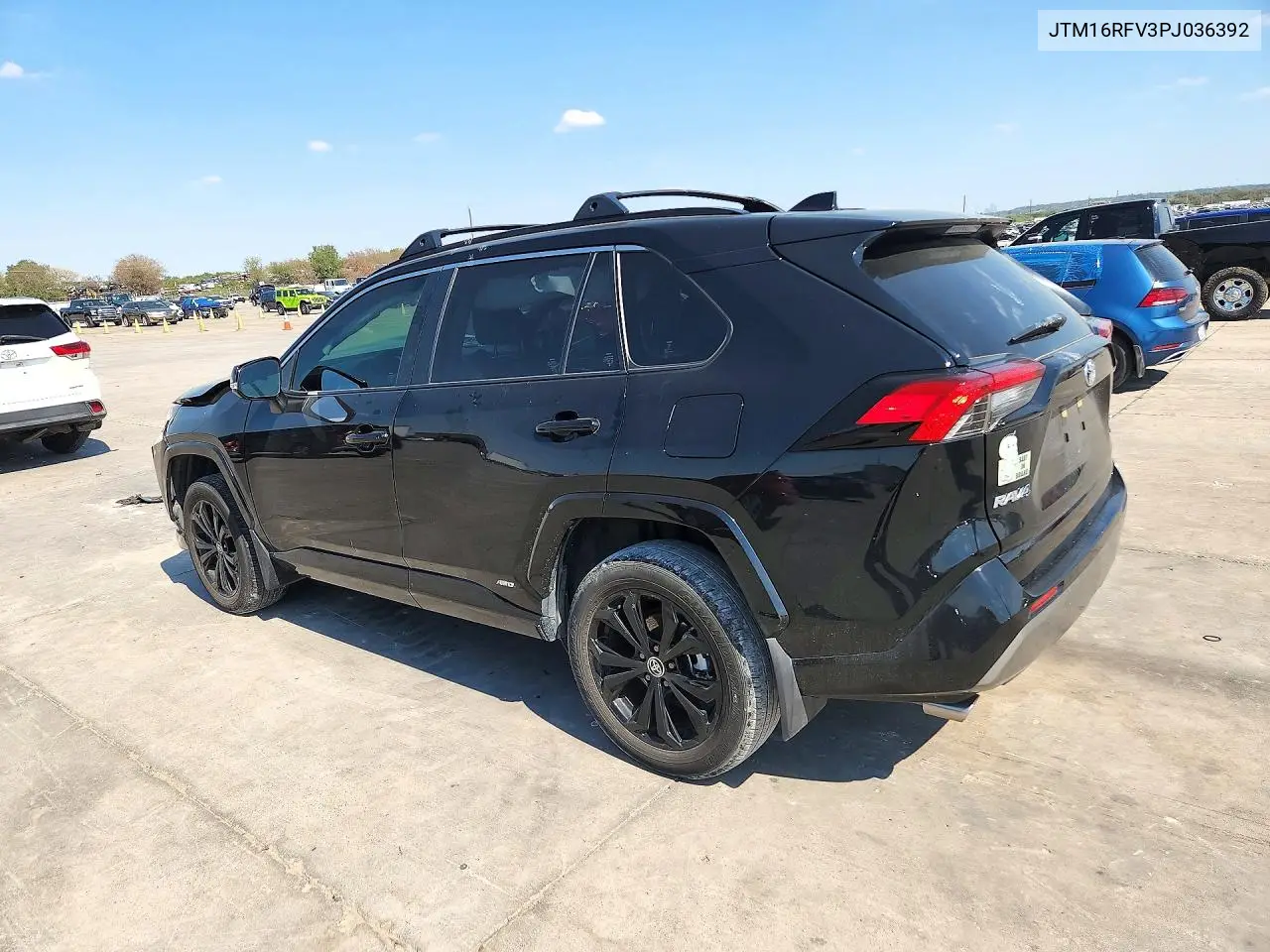 2023 TOYOTA RAV 4 VIN JTM16RFV3PJ036392 — фото 2