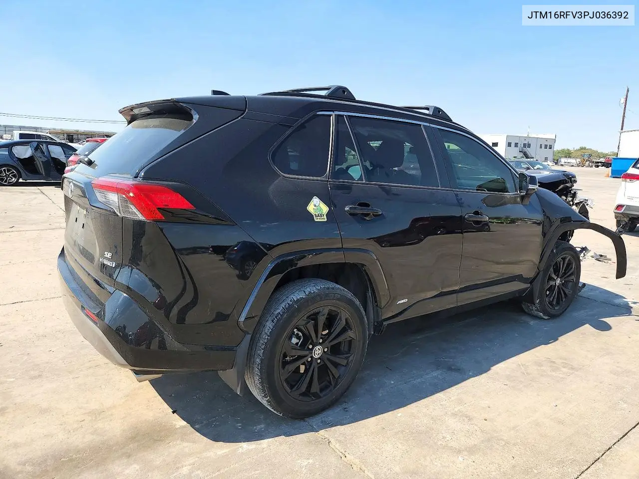 2023 TOYOTA RAV 4 VIN JTM16RFV3PJ036392 — фото 3