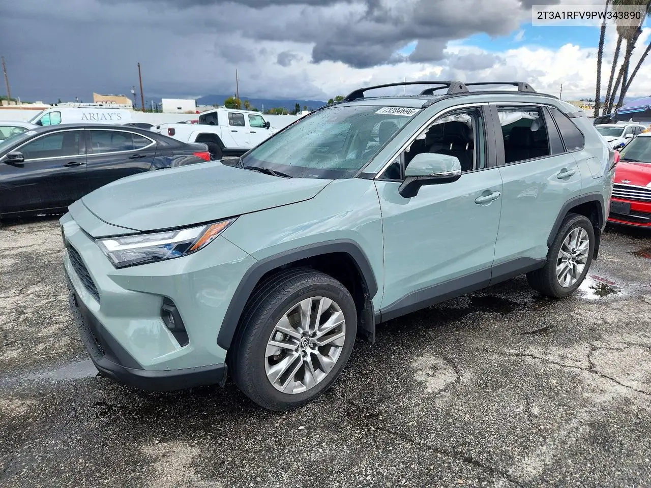 TOYOTA RAV 4 2023, VIN 2T3A1RFV9PW343890