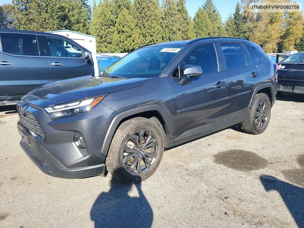 TOYOTA RAV 4 2023, VIN JTMB6RFV9PD092758