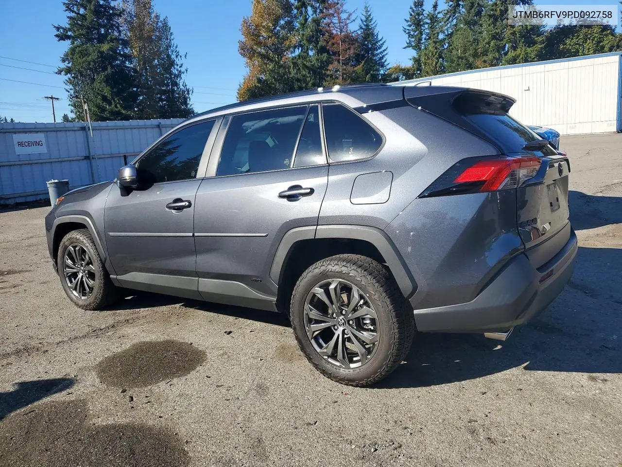 2023 TOYOTA RAV 4 VIN JTMB6RFV9PD092758 — фото 2