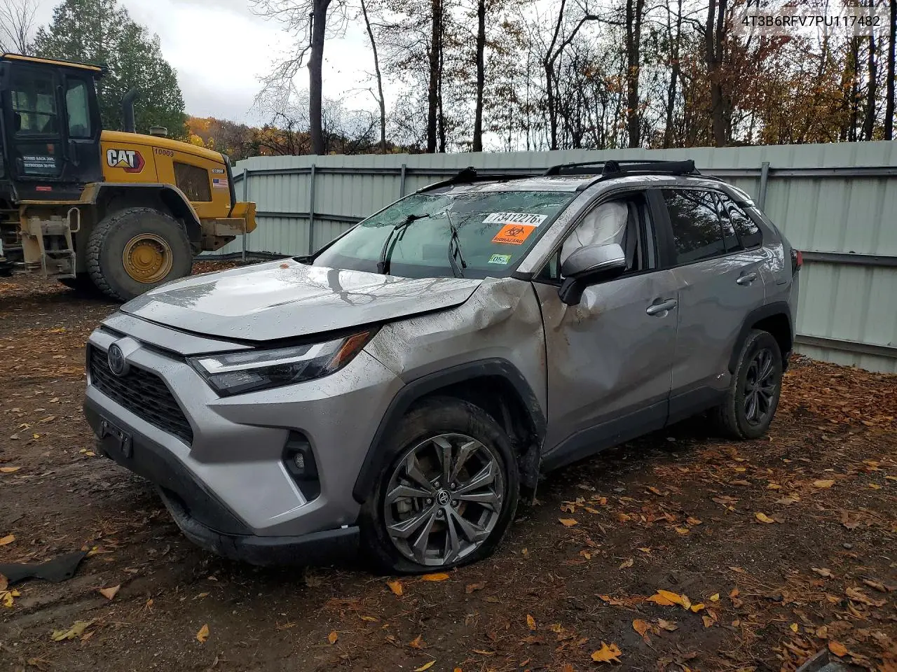 TOYOTA RAV 4 2023, VIN 4T3B6RFV7PU117482
