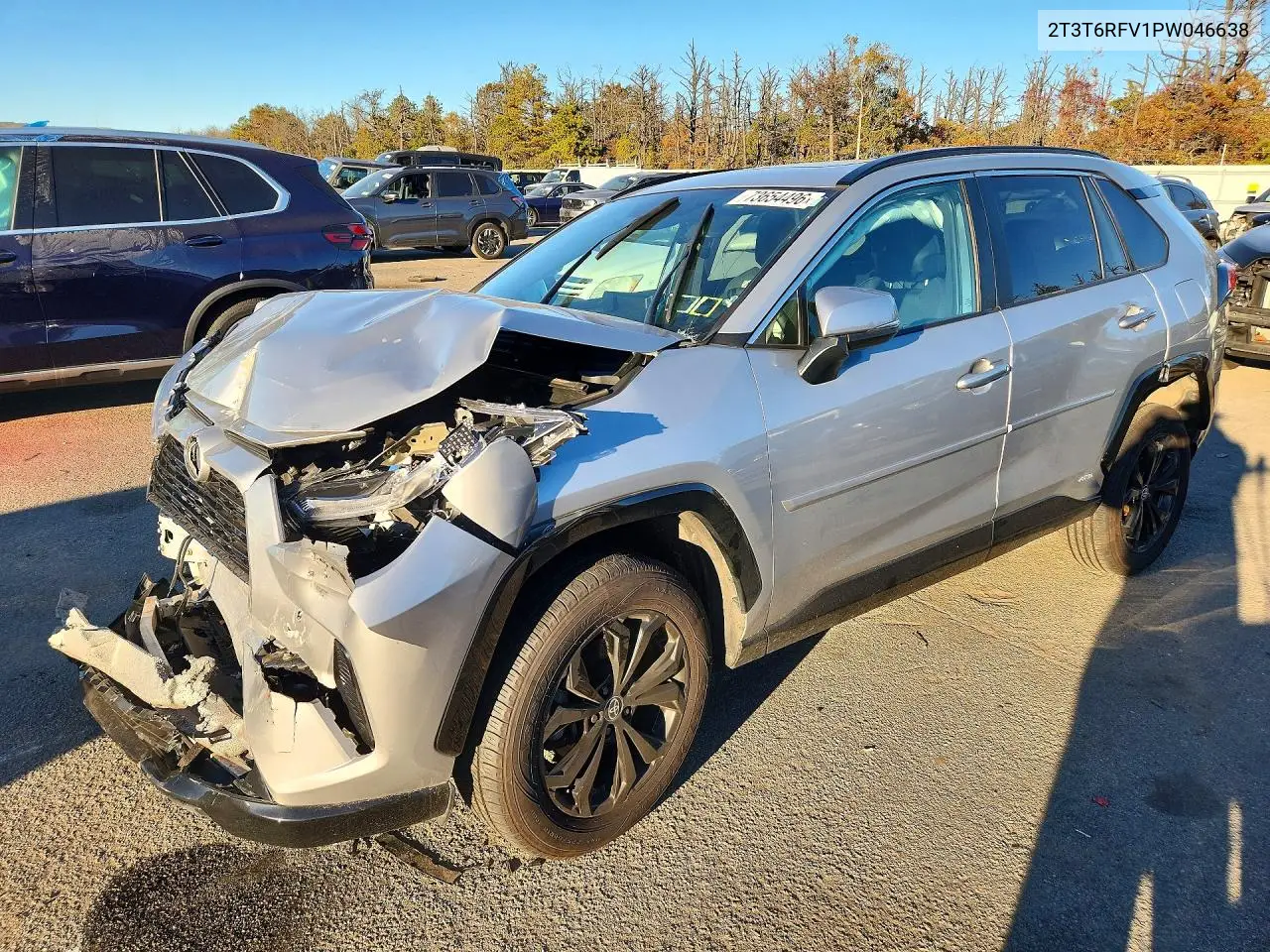 TOYOTA RAV 4 2023, VIN 2T3T6RFV1PW046638