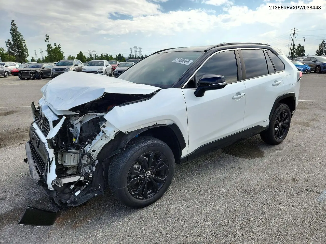 TOYOTA RAV 4 2023, VIN 2T3E6RFVXPW038448