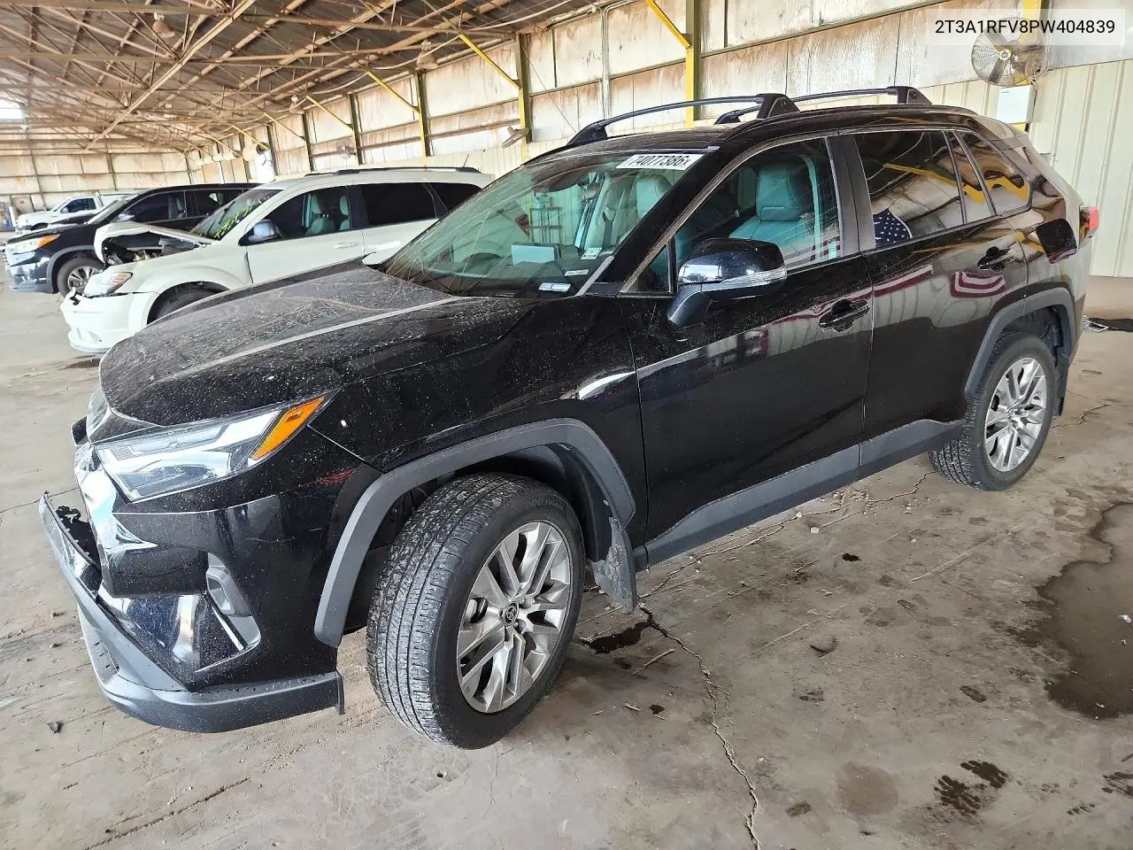 TOYOTA RAV 4 2023, VIN 2T3A1RFV8PW404839
