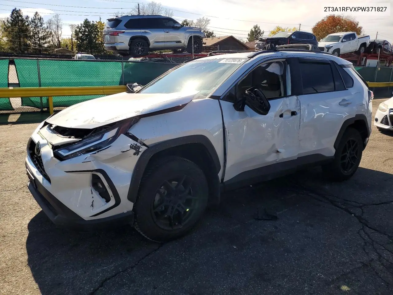 TOYOTA RAV 4 2023, VIN 2T3A1RFVXPW371827