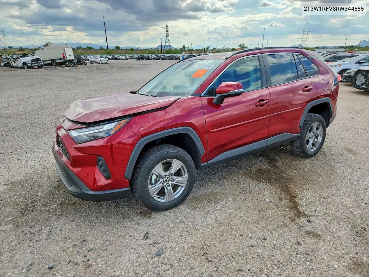 TOYOTA RAV 4 2024, VIN 2T3W1RFV8RW344585