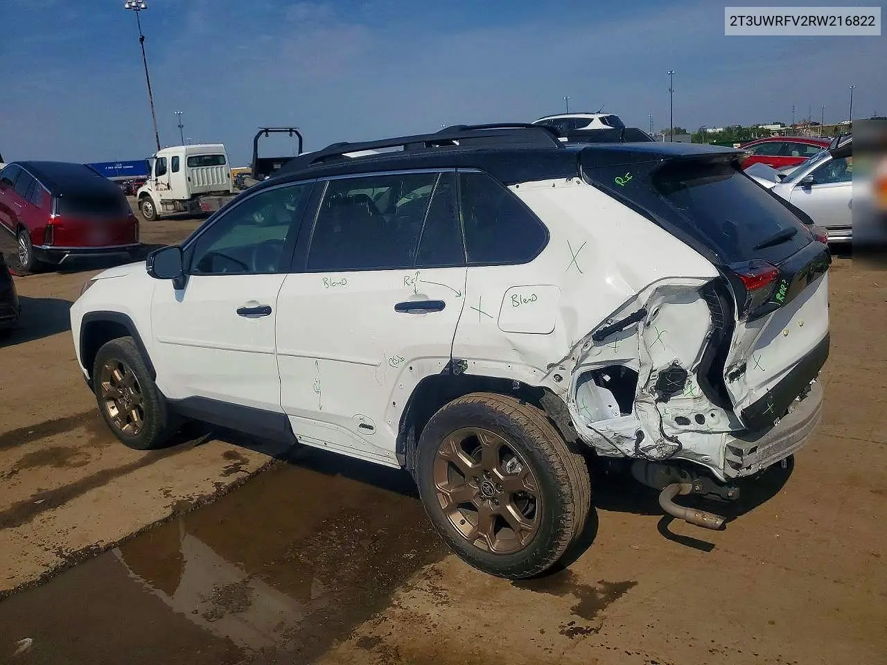 2024 TOYOTA RAV 4 VIN 2T3UWRFV2RW216822 — фото 2