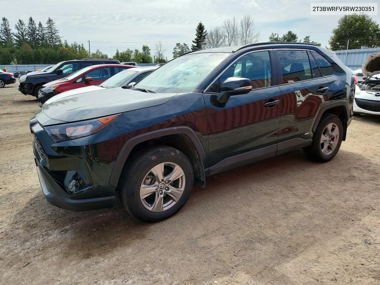 TOYOTA RAV 4 2024, VIN 2T3BWRFV5RW230351
