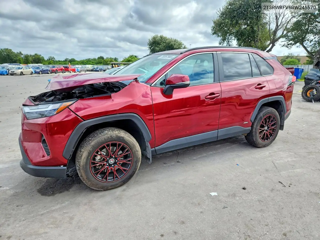 TOYOTA RAV 4 2024, VIN 2T3RWRFV6RW245570
