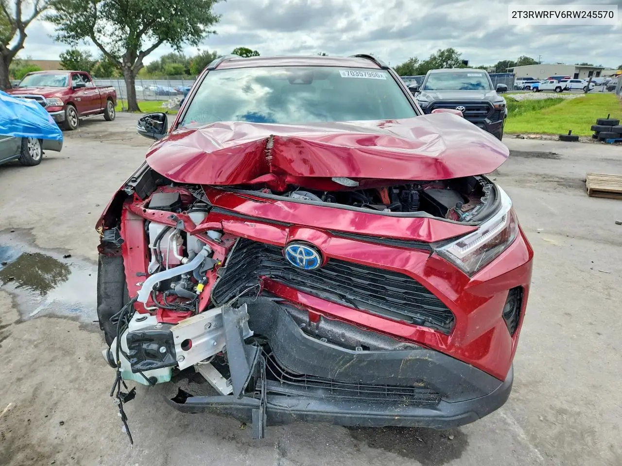 2024 TOYOTA RAV 4 VIN 2T3RWRFV6RW245570 — фото 5