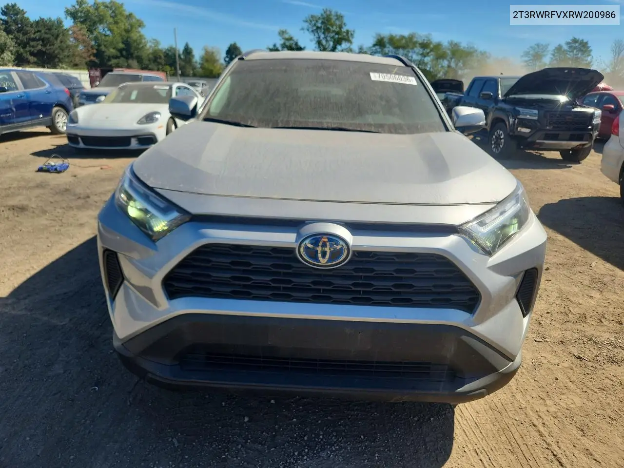 2024 TOYOTA RAV 4 VIN 2T3RWRFVXRW200986 — фото 5
