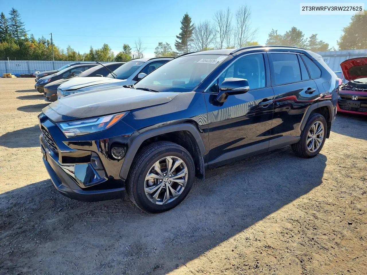 TOYOTA RAV 4 2024, VIN 2T3RWRFV3RW227625