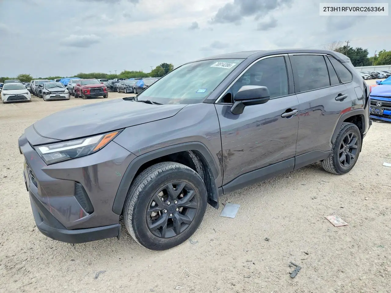 TOYOTA RAV 4 2024, VIN 2T3H1RFV0RC263364