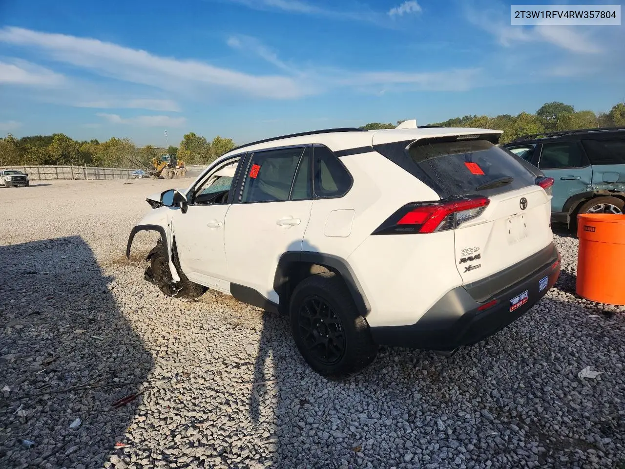 2024 TOYOTA RAV 4 VIN 2T3W1RFV4RW357804 — фото 2