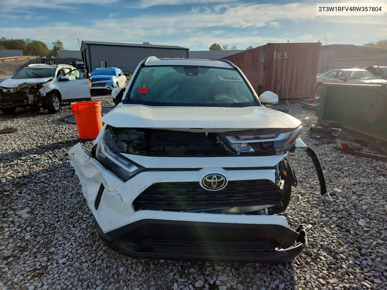 2024 TOYOTA RAV 4 VIN 2T3W1RFV4RW357804 — фото 5