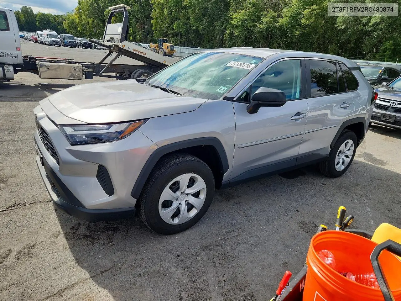 TOYOTA RAV 4 2024, VIN 2T3F1RFV2RC480874