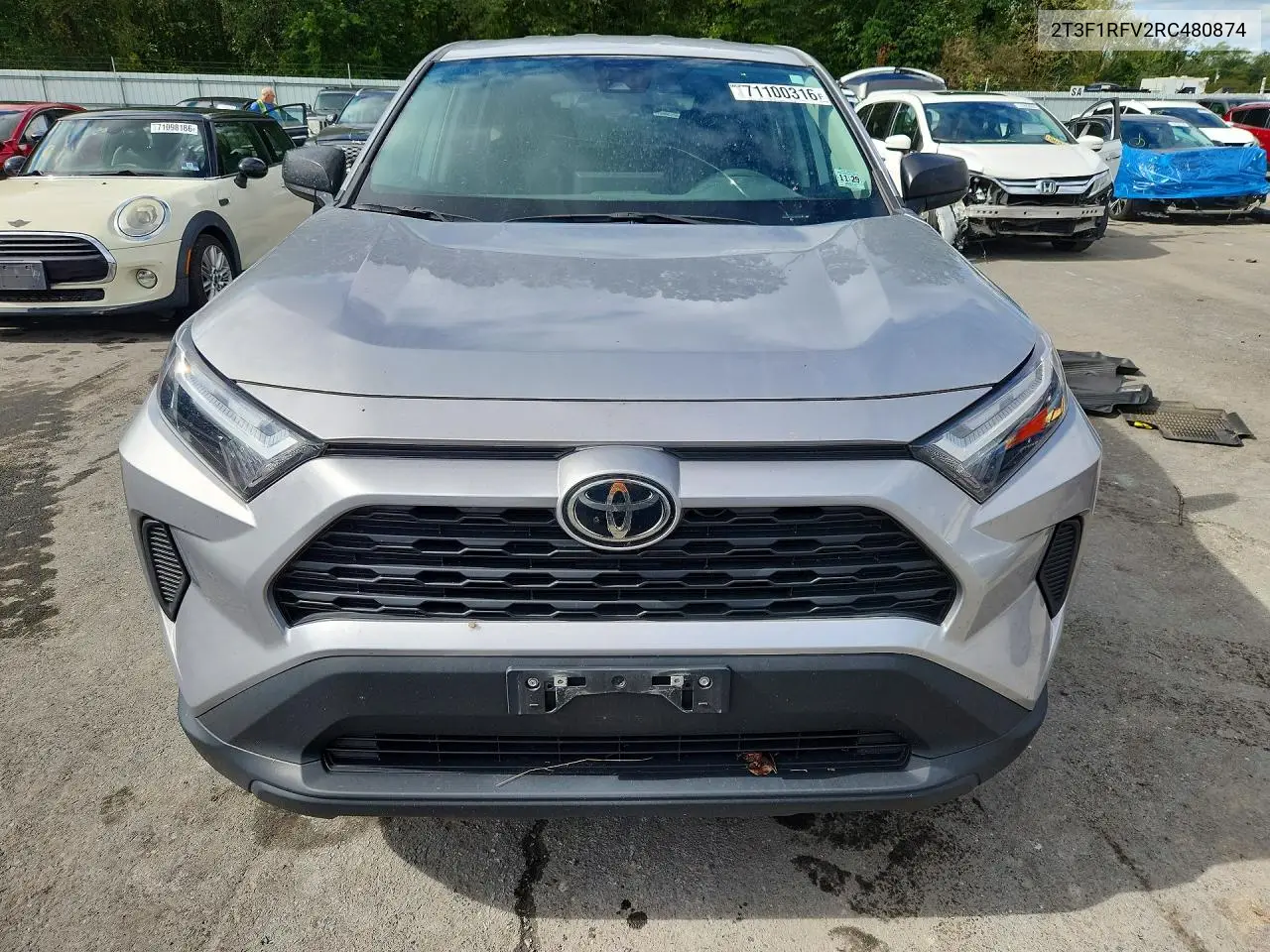 2024 TOYOTA RAV 4 VIN 2T3F1RFV2RC480874 — фото 5
