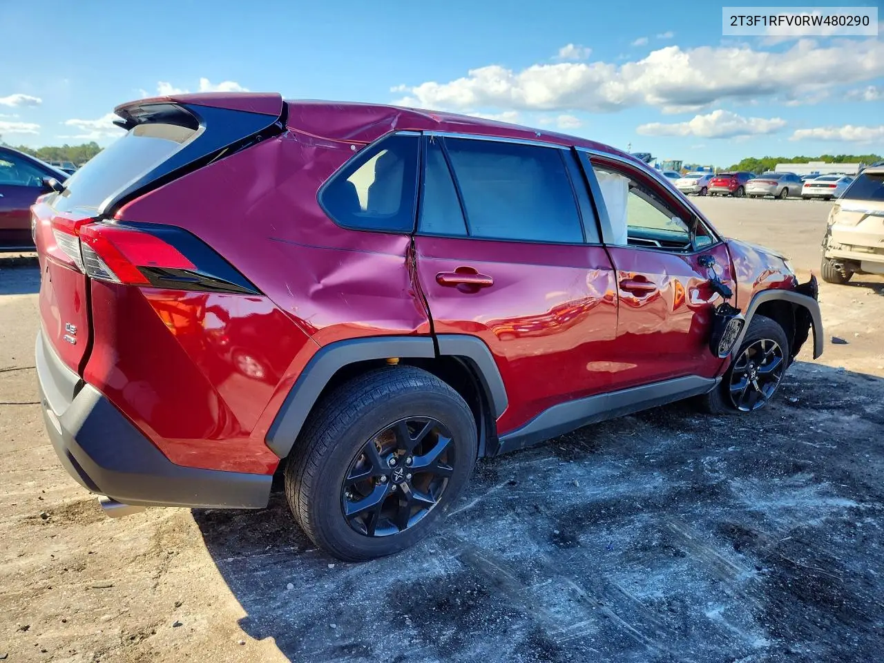 2024 TOYOTA RAV 4 VIN 2T3F1RFV0RW480290 — фото 2