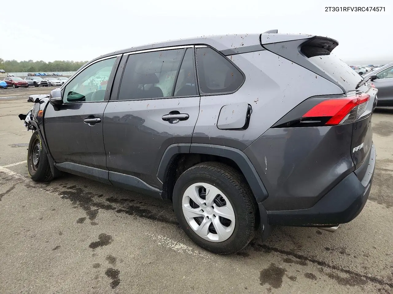 2024 TOYOTA RAV 4 VIN 2T3G1RFV3RC474571 — фото 2
