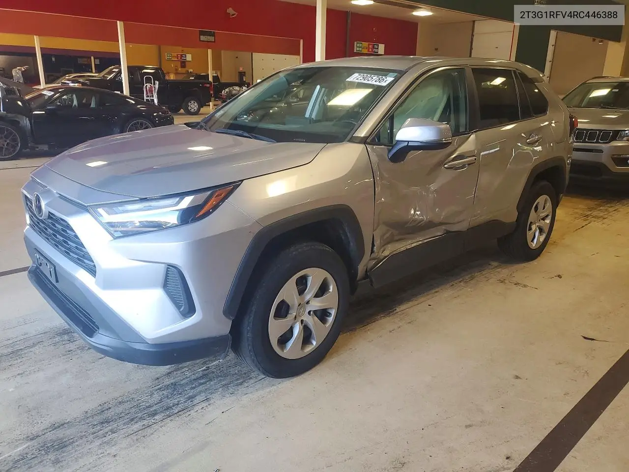 TOYOTA RAV 4 2024, VIN 2T3G1RFV4RC446388