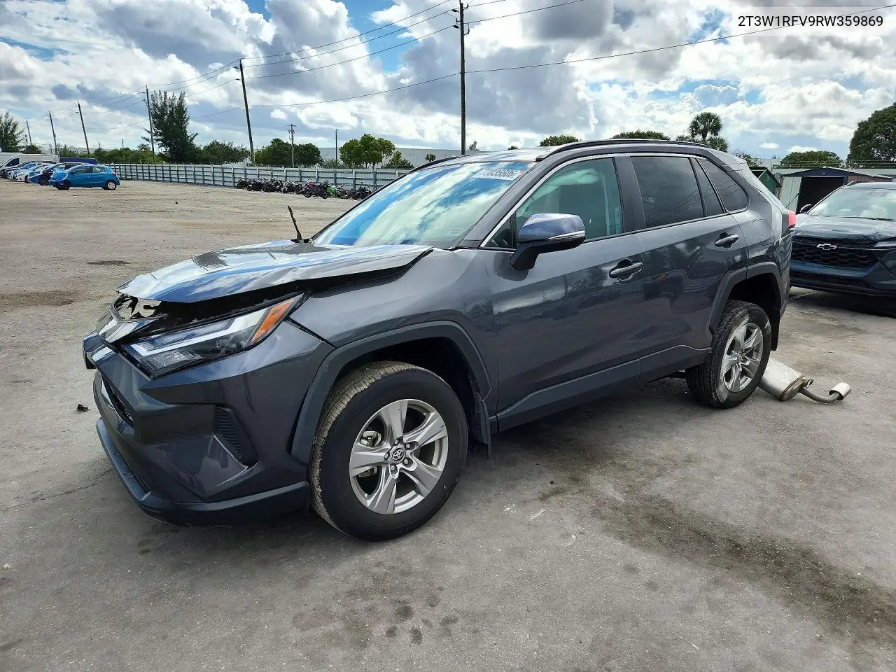 TOYOTA RAV 4 2024, VIN 2T3W1RFV9RW359869