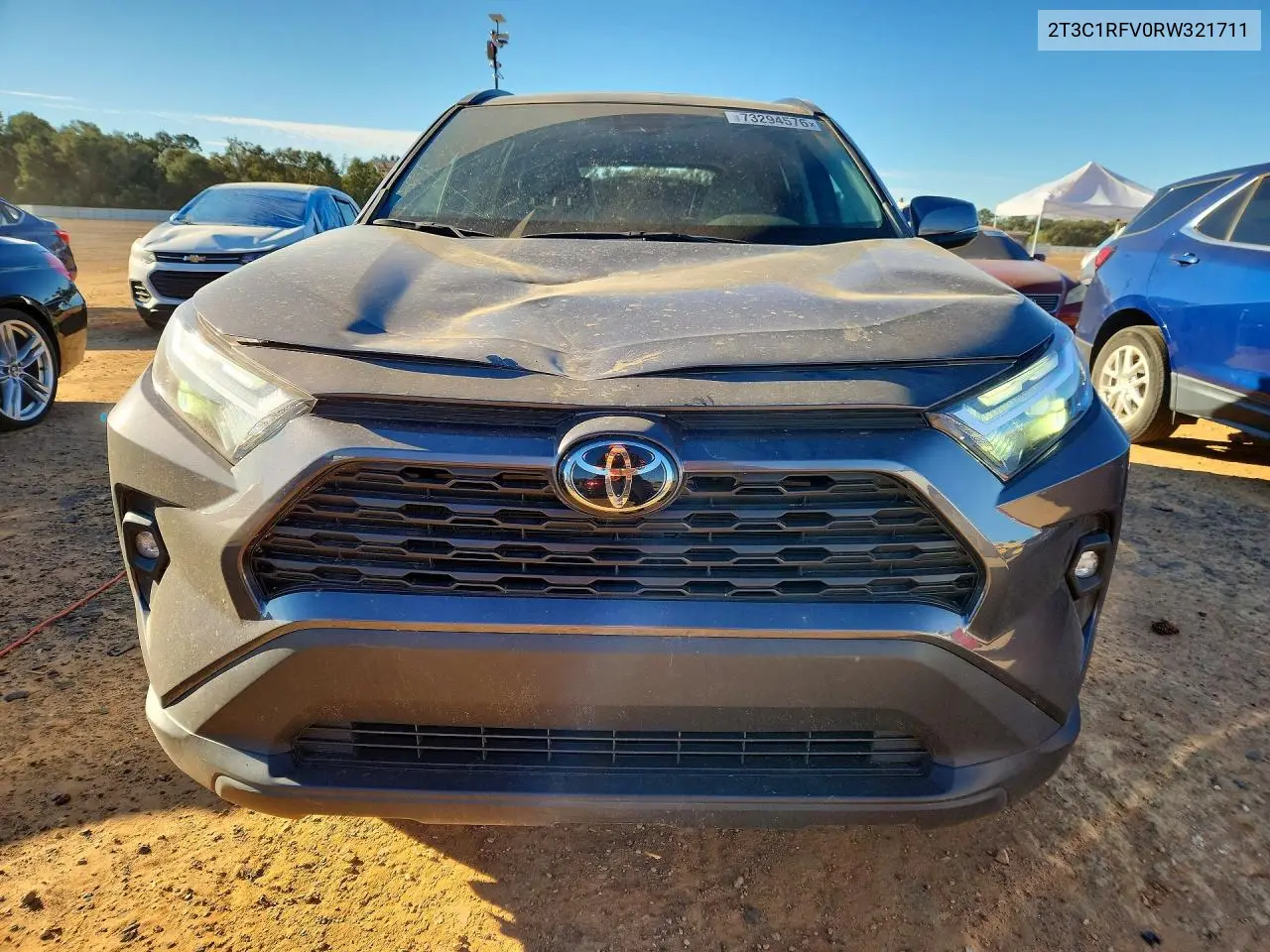 2024 TOYOTA RAV 4 VIN 2T3C1RFV0RW321711 — фото 5