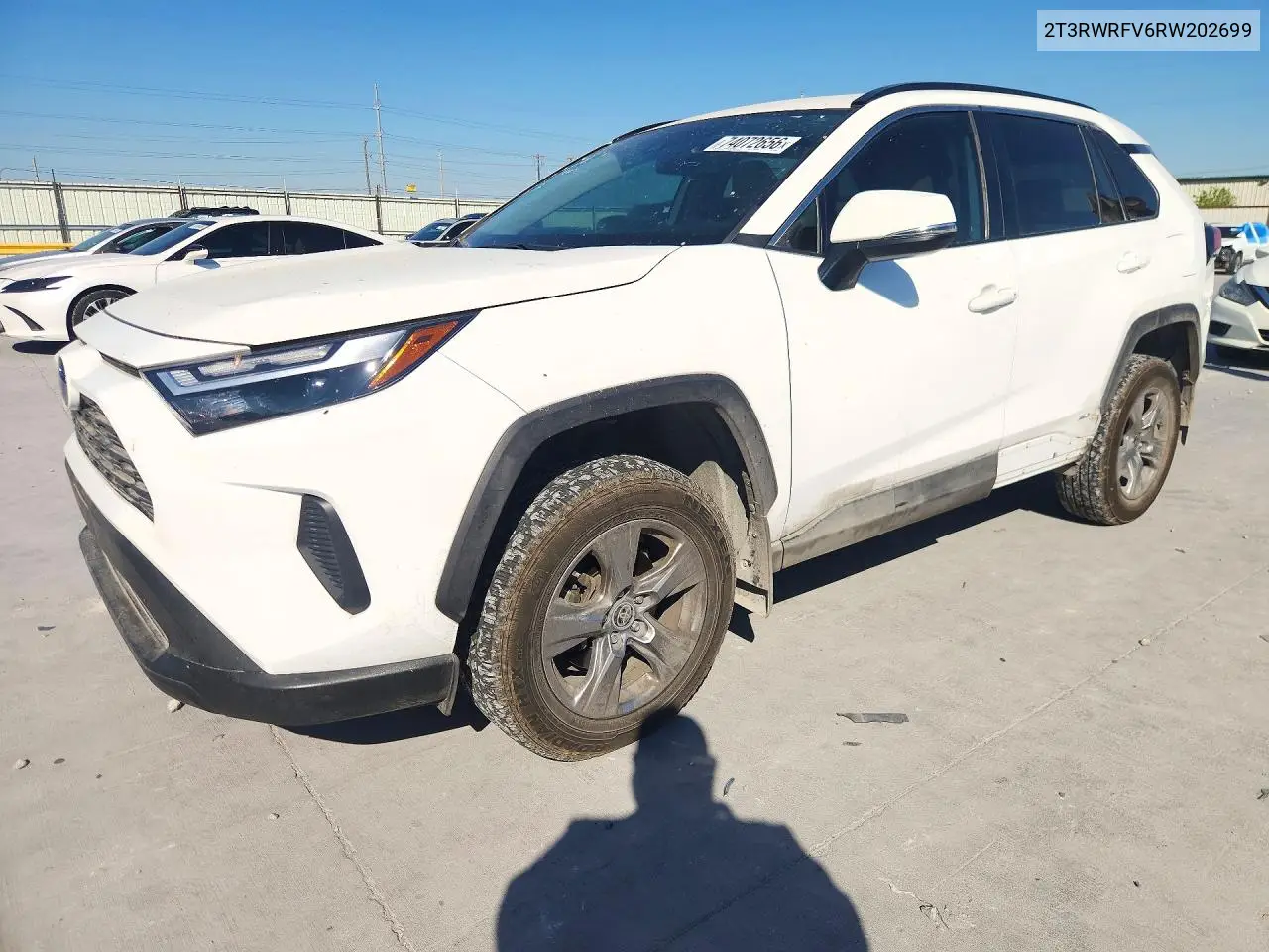 TOYOTA RAV 4 2024, VIN 2T3RWRFV6RW202699