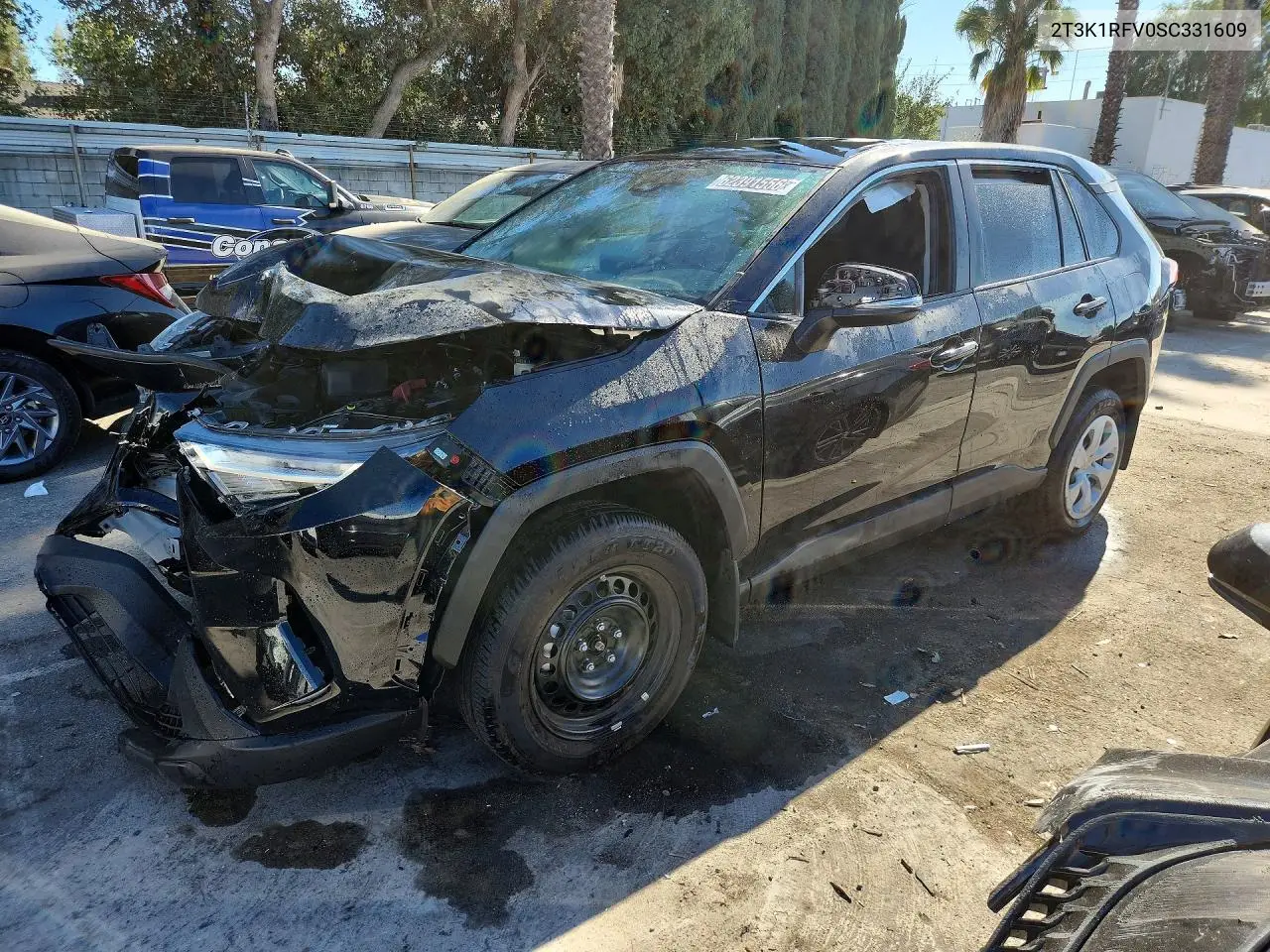 TOYOTA RAV 4 2025, VIN 2T3K1RFV0SC331609
