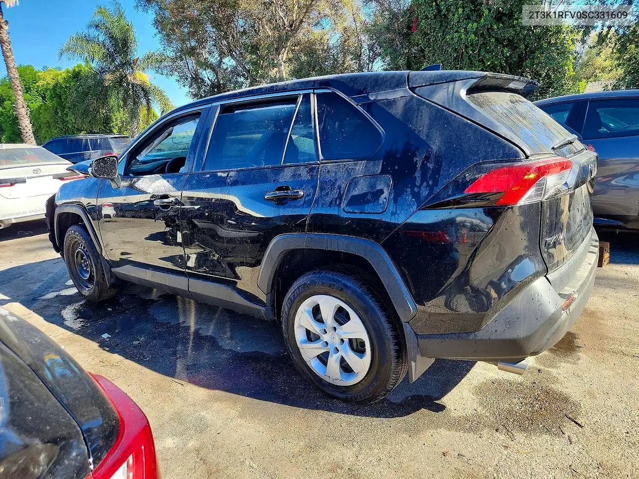 2025 TOYOTA RAV 4 VIN 2T3K1RFV0SC331609 — фото 2