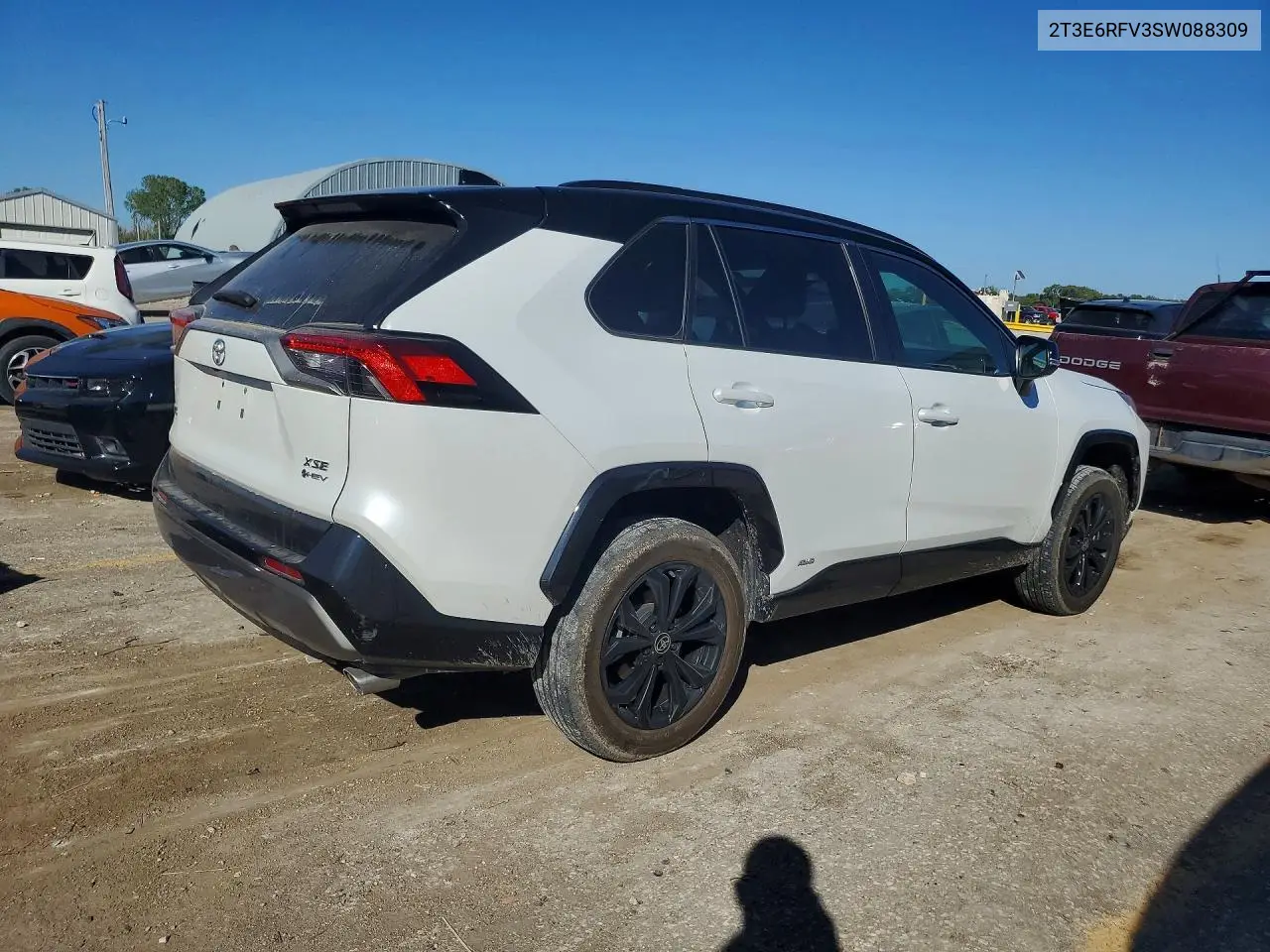 2025 TOYOTA RAV 4 VIN 2T3E6RFV3SW088309 — фото 3