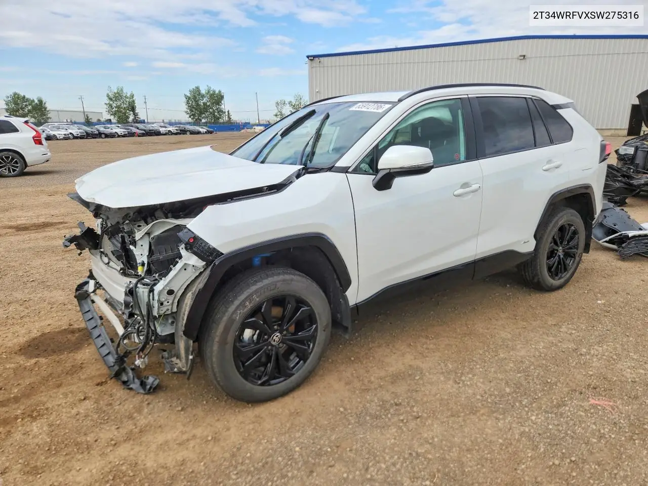 TOYOTA RAV 4 2025, VIN 2T34WRFVXSW275316