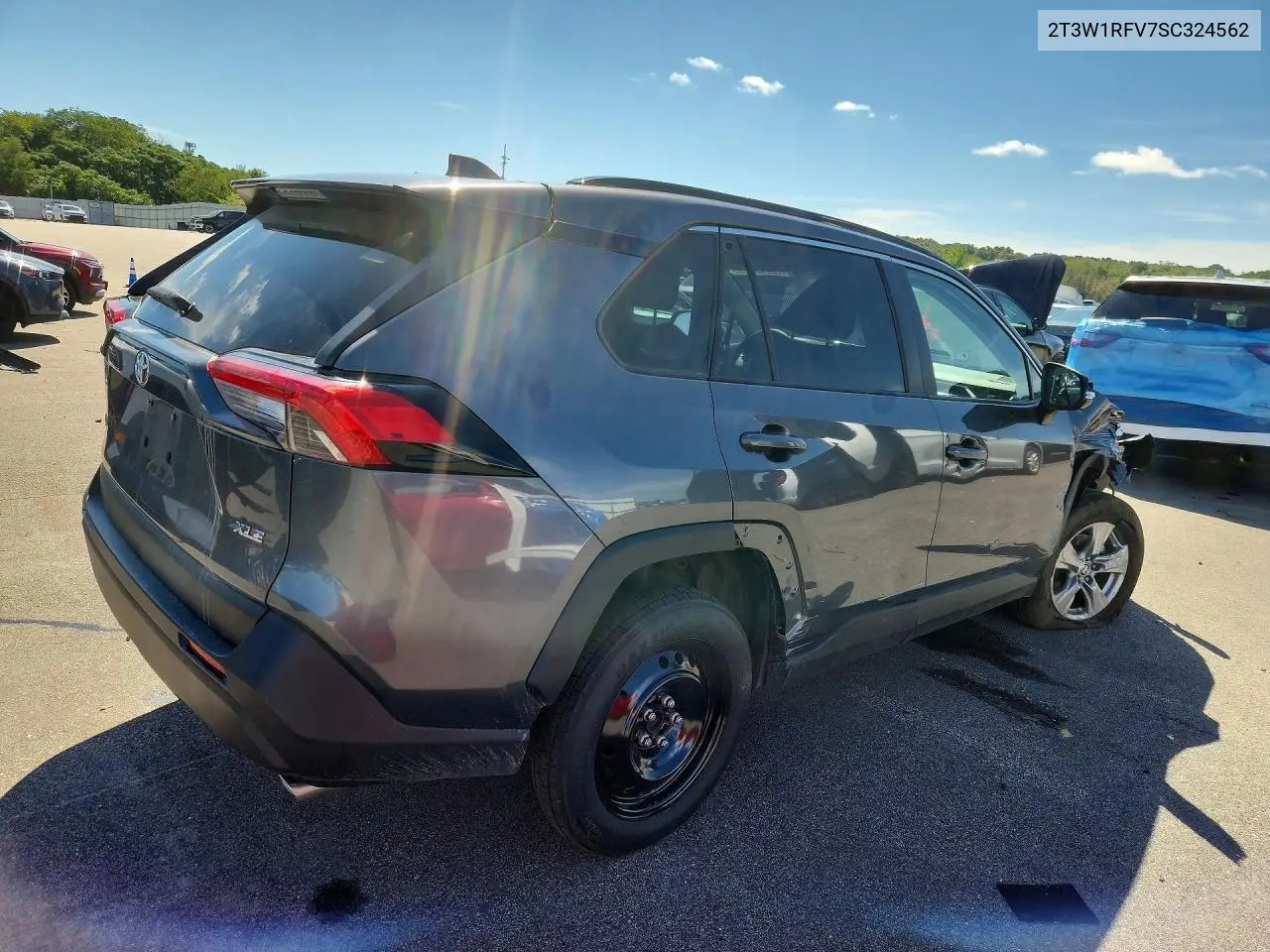2025 TOYOTA RAV 4 VIN 2T3W1RFV7SC324562 — фото 3