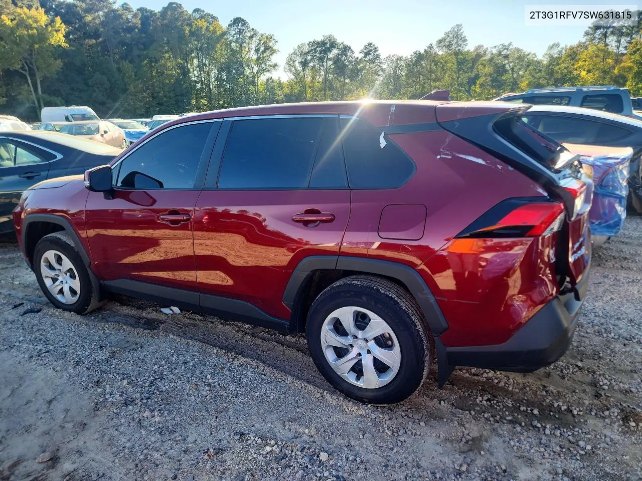2025 TOYOTA RAV 4 VIN 2T3G1RFV7SW631815 — фото 2