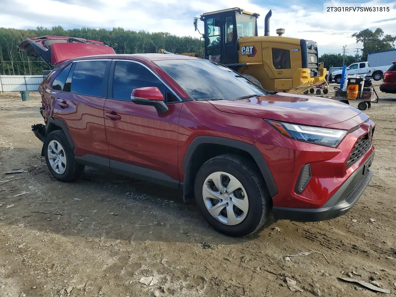 2025 TOYOTA RAV 4 VIN 2T3G1RFV7SW631815 — фото 4