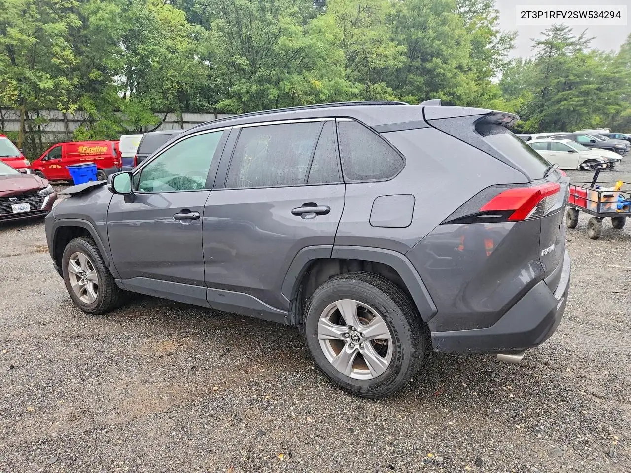 2025 TOYOTA RAV 4 VIN 2T3P1RFV2SW534294 — фото 2